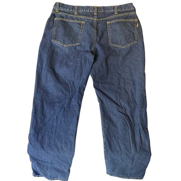 Red Head Men Jeans size 40 x 34 Blue Straight Leg Mid Rise Weatherproof w Liner - Picture 9 of 9